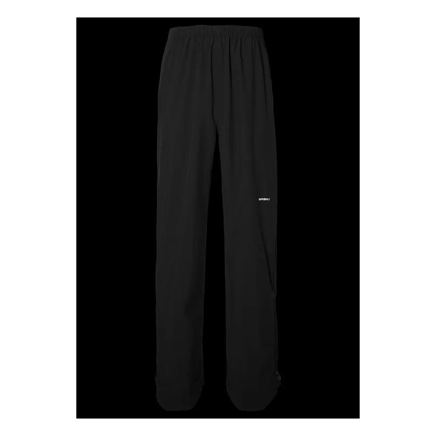 Pantalon pluie Basil Hoga noir unisexe, imperméable et confortable pour cyclistes urbains sous la pluie