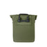 Sacoche Basil City Shopper vert militaire pour porte-bagages MIK Studs, robuste et pratique pour vélo urbain