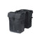 Doppelte Tasche mit Universalhalterung für Gepäckträger Basil Move 2 x 15 l