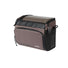 Sacoche de guidon Basil Move 7-8L taupe et noir, robuste et spacieuse pour vos trajets à vélo