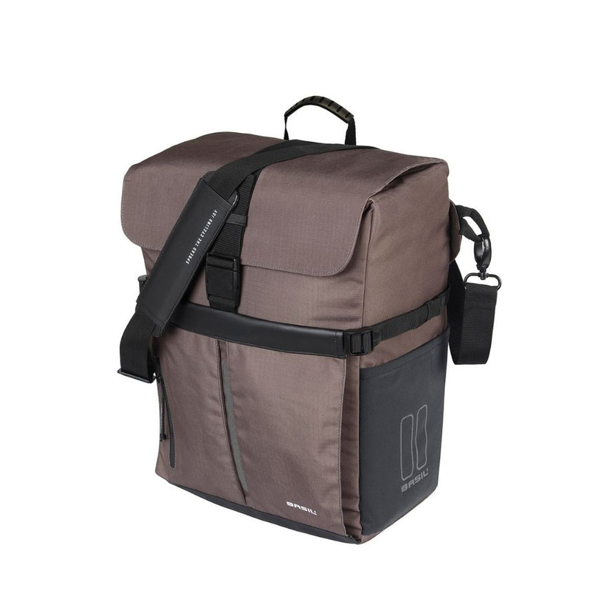 Sacoche de guidon Basil Move KF | Fixation Klickfix - Schwarz / 15 L