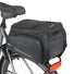 Sacoche vélo Basil Move Trunkbag 10-26L noire compatible porte-bagages MIK, pratique et modulable pour vélo urbain