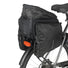 Sacoche vélo Basil Move Trunkbag 10-26L noire compatible porte-bagages MIK, idéale pour transport modulable et sécurisé
