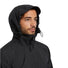 Veste de pluie Basil Skane homme noire avec capuche ajustable, imperméable et légère pour cyclistes urbains