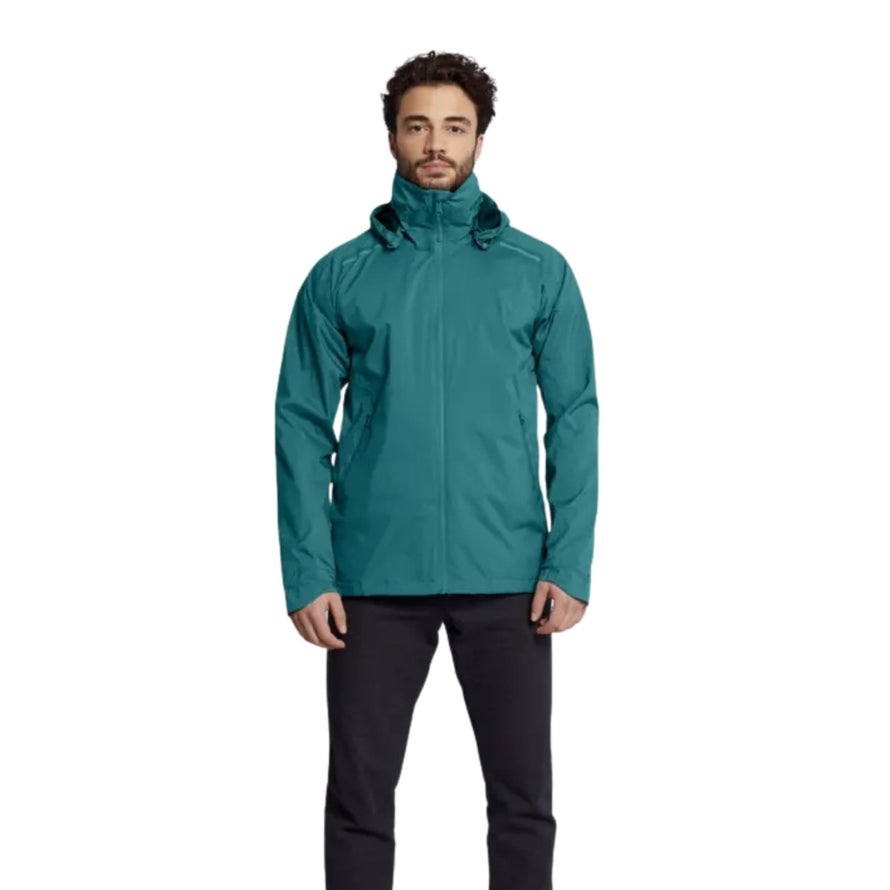 Veste de pluie Basil Skane homme bleu, imperméable et légère, parfaite pour cyclistes urbains en été