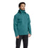 Veste pluie imperméable Basil Skane homme bleu-vert, légère et pratique pour cyclistes urbains