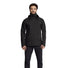 Veste pluie imperméable homme Basil Skane noire, coupe ajustée pour cyclistes urbains exigeants