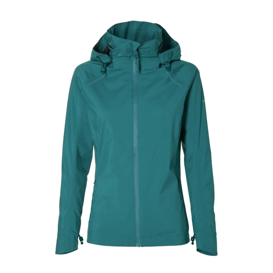 Veste imperméable et respirante Basil Skane bleu pour femme, idéale pour cyclistes urbaines actives