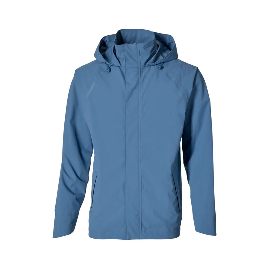 Veste imperméable Basil Hoga bleu unisexe pour vélo, protection pluie légère et respirante