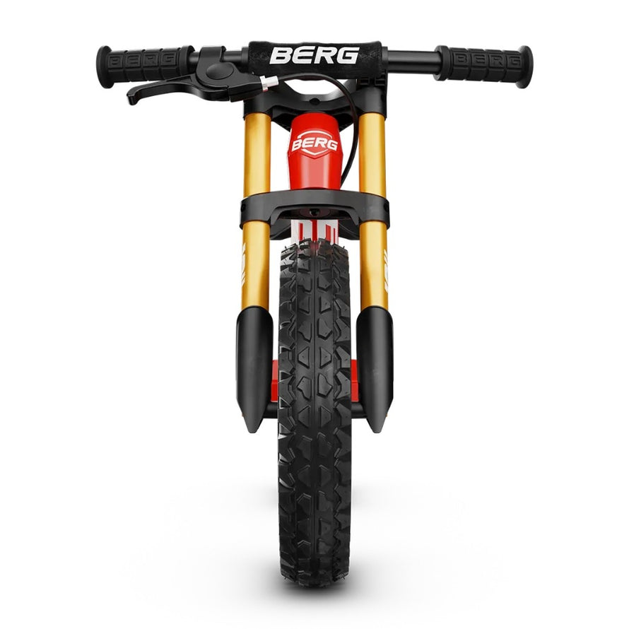 Draisienne VTT evolutive rouge avec frein Berg Biky Cross pour enfants des 2.5 ans et plus