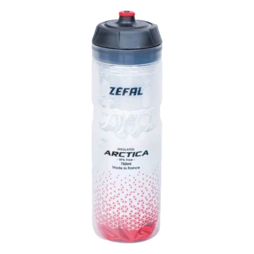 Bidon isotherme Arctica 750 ml de Zefal pour vélo, garde les boissons fraîches pendant longtemps