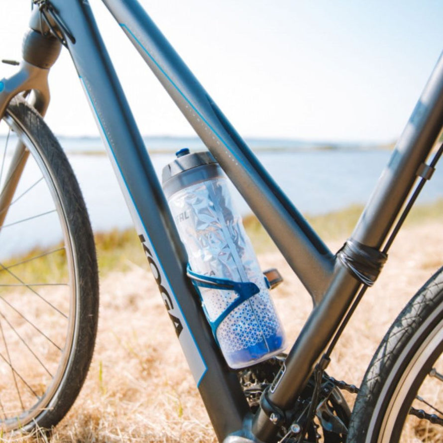 Bidon vélo isotherme bleu Arctica de Zéfal 750 ml