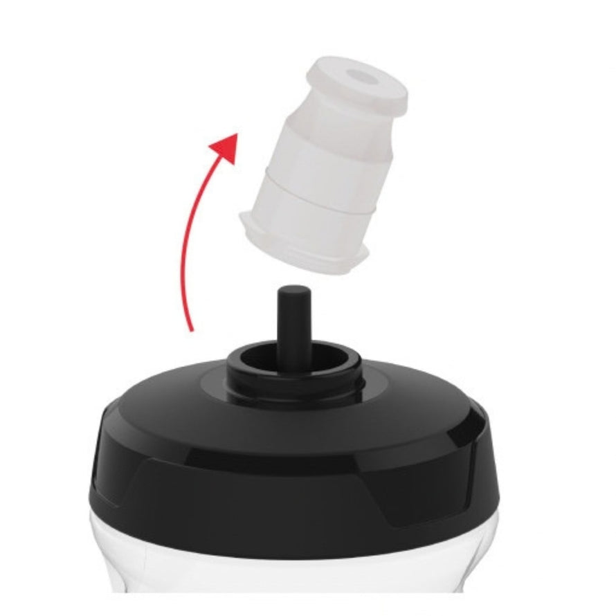 Bidon Zefal Sense Soft blanc avec tétine souple détachable pour cyclisme confortable et pratique