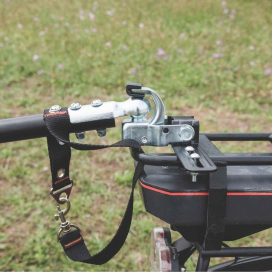 Fixation métallique robuste de la remorque vélo chariot Shopping Trailer 50L de bike_original pour une sécurité renforcée