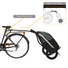 Remorque vélo chariot Shopping Trailer 50L bike_original avec fixation tige de selle compatible vélo électrique