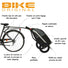 Remorque vélo chariot Shopping Trailer 50L bike_original avec pliage facile et grandes roues gonflables pour transport pratique