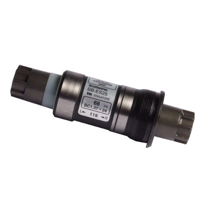 Boîtier de pédalier Shimano à axe carré pour filetage anglais (boite