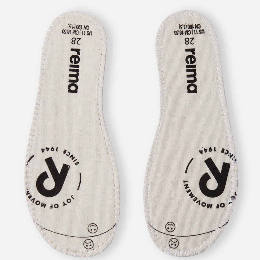 Paire de semelles Happy Fit des bottes Ankles Reima noires .