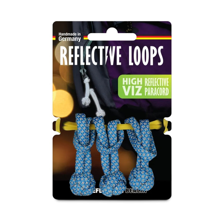 Boucles reflechissantes Reflective Berlin pour velo, design unique garantissant securite et visibilite la nuit