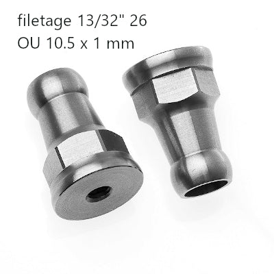 Bulloni di fissaggio per rimorchio bici monoruota Extrawheel