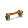Sangle de portage vélo Brooks Leather Portage Strap en cuir naturel pour transport facile et design élégant