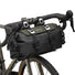Sacoche de guidon vélo Brooks Scape HandleBar Roll 9L noire résistante et imperméable pour bikepacking et gravel