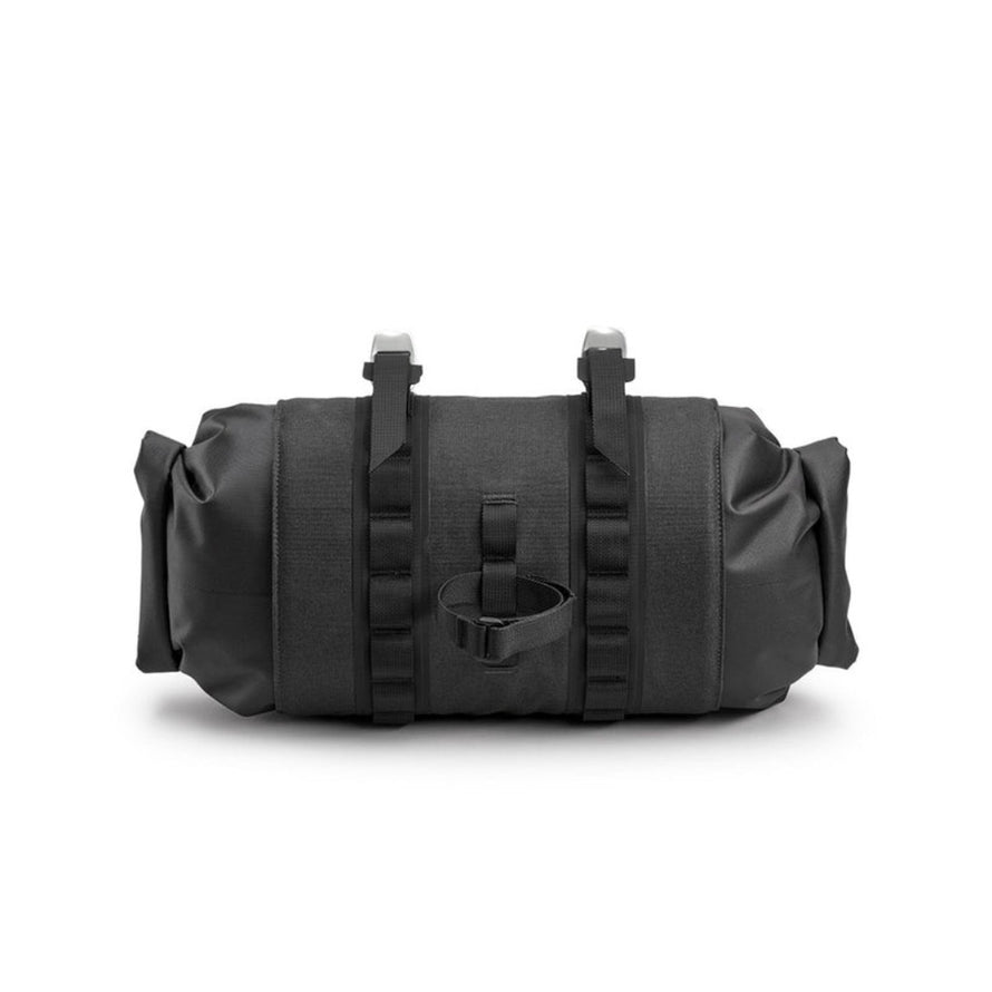 Sacoche de guidon Brooks Scape HandleBar Roll 9 L noire, résistante et imperméable pour sorties gravel et bikepacking