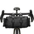 Sacoche guidon Brooks Scape HandleBar Roll 9 L noire, imperméable et résistante pour vélo gravel et bikepacking