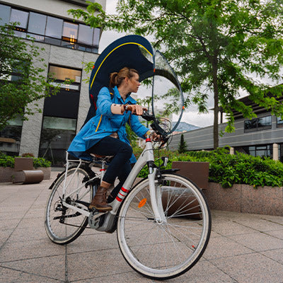Rainjoy Bub-up Bolla di protezione pioggia bici e monopattino