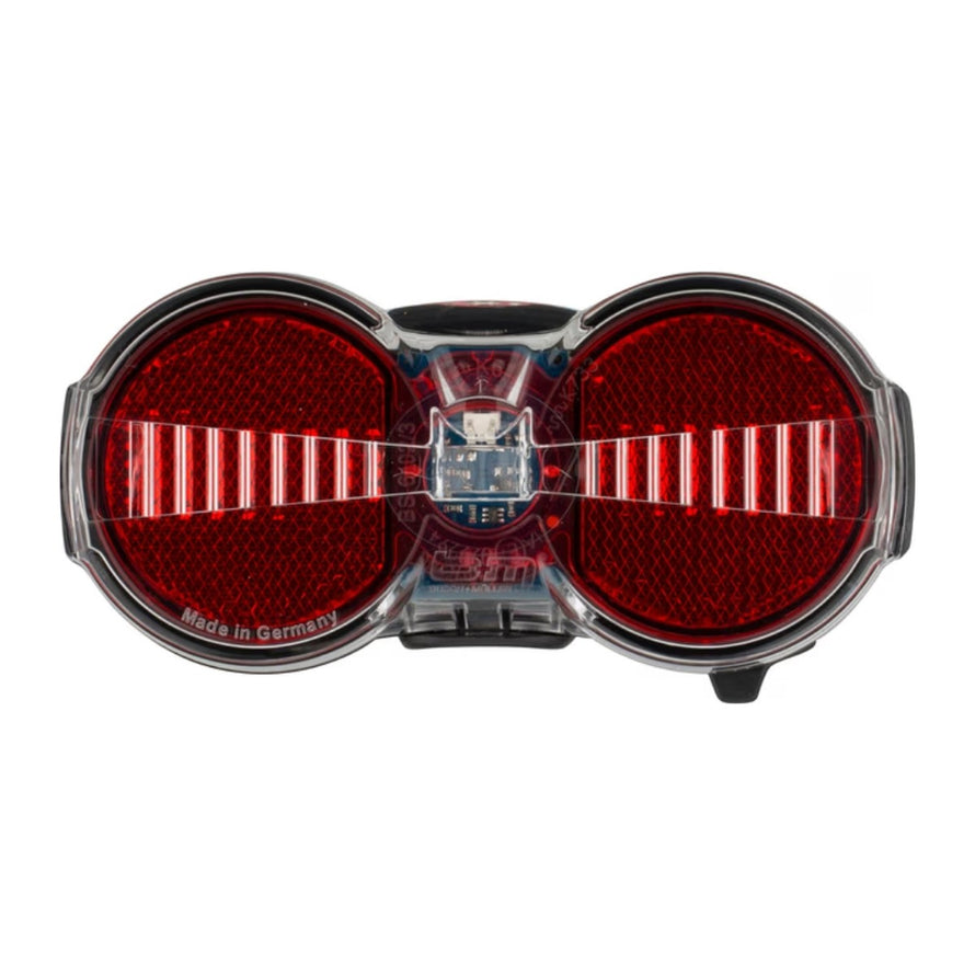 Eclairage arriere velo Busch and Muller TopLight Flat S Senso avec LED performante et design moderne compact