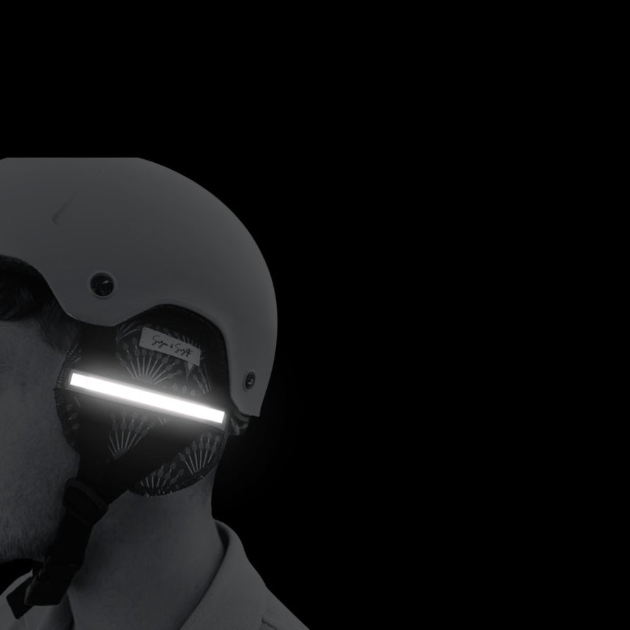 Cache oreille de Mireille Suzon et Suzette bande réflechissante