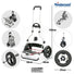 Chassis aluminium caddie velo Andersen Royal Plus avec roues 25 cm robuste et maniable pour charges jusqu a 50 kg