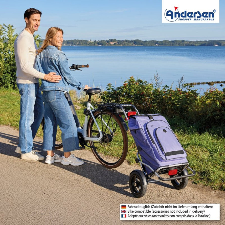 Andersen Royal Hydro Kit Rahmen und Einkaufstasche für Fahrrad 60 L