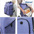Caddie vélo Andersen Royal Plus avec sac isotherme 62L couleur lavande, idéal pour courses et balades