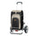 Caddie vélo Andersen Royal Plus avec sac isotherme 62L noir taupe, parfait pour courses et balades à vélo