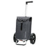 Caddie pour velo Andersen Tura avec sac etanche Ortlieb gris, ideal pour courses et transport facile