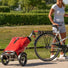 Caddie étanche qui se fixe au porte-bagages de votre vélo pour faire vos courses