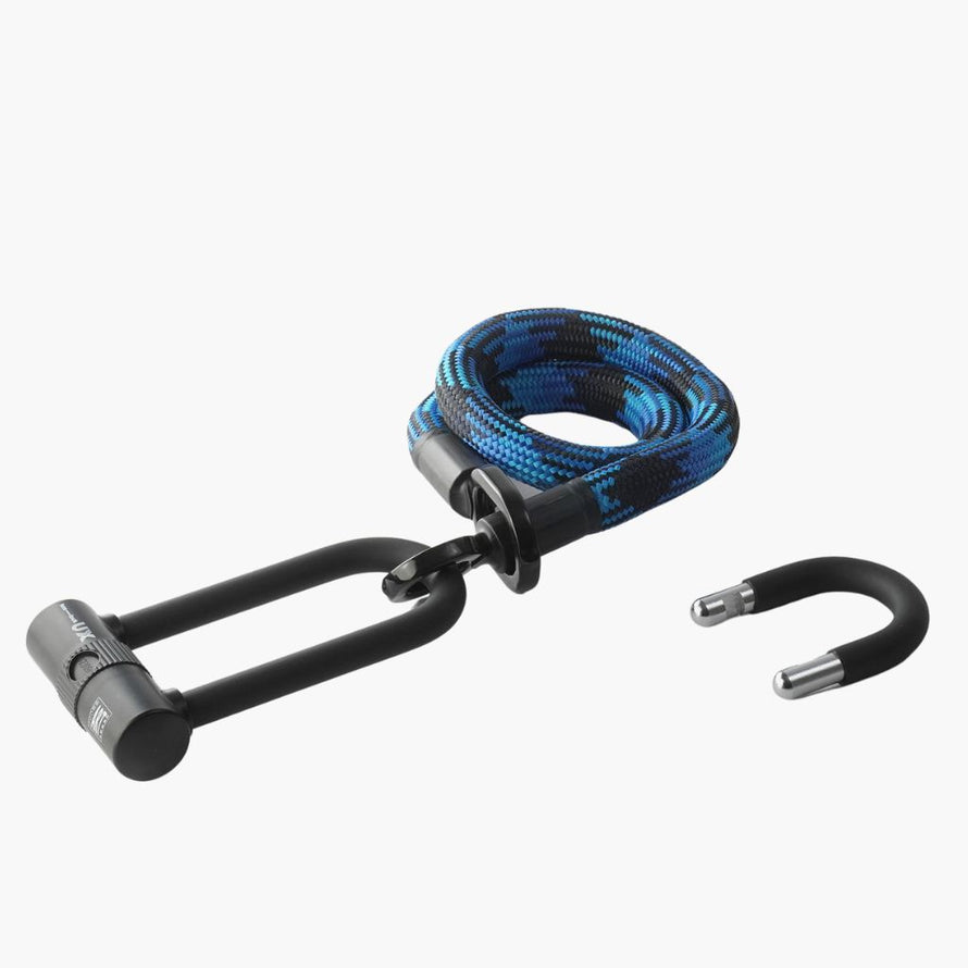 Antivol Tex-Lock Eyelet S U/X-lock 80 cm certifié Sold Secure et ART2