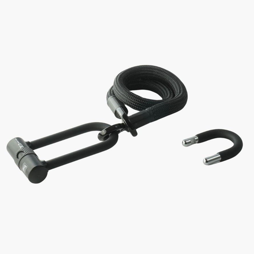 Antivol Tex-Lock Eyelet S U/X-lock 80 cm certifié Sold Secure et ART2