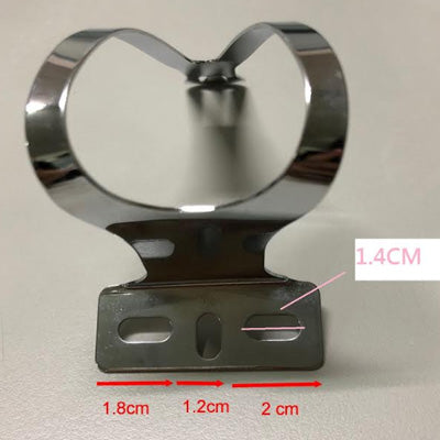 Cale pied en acier pour pédale de vélo - #4