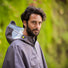 Poncho de pluie pour vélo adulte unisexe en matière recyclée avec capuche, idéal pour la ville.