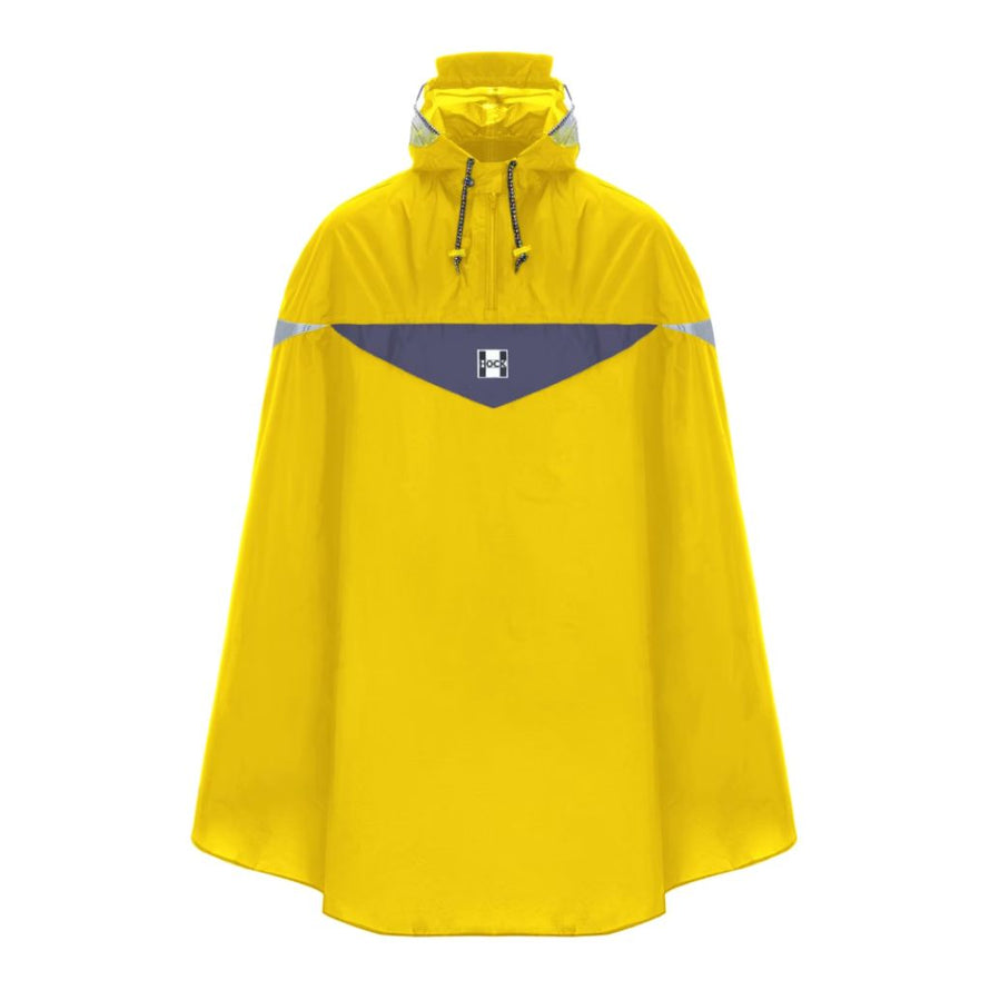 Cape de pluie Hock pour cyclistes avec capuche à visières et réflecteurs