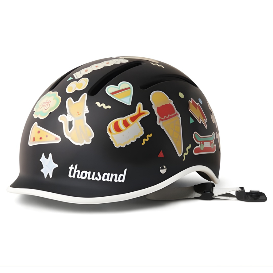 thousand fahrradhelm gold Thousand Junior Fahrrad- oder Scooter-Grünhelm für Kinder