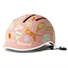 Casque vélo enfant Thousand Jr rose décoré d’autocollants, vue trois quarts