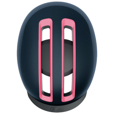 Casque Abus HUD-Y Ace Midnight Blue avec feu pour vélo en ville - #4