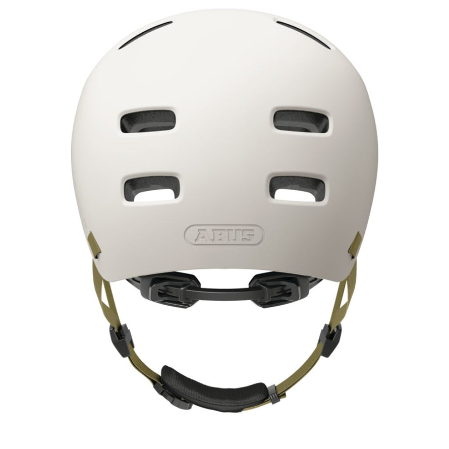 Casque Abus Xoxo Eco écoresponsable recyclé coloris Birch Taupe pour adulte unisexe confortable sécurité vélo
