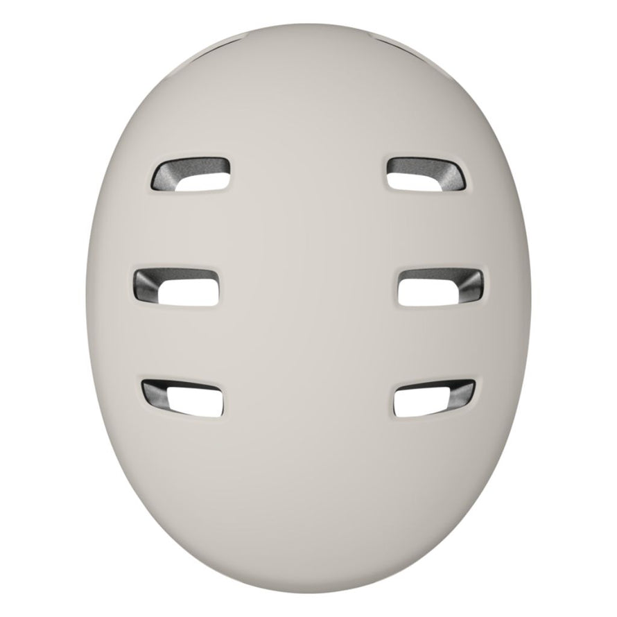 Casque Abus Xoxo Eco écoresponsable recyclé coloris Birch Taupe pour adulte urbain confortable sécurité vélo