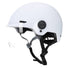 Casque CoolRide Trendyà visière  avec coque in Mold et système Headlock blanc