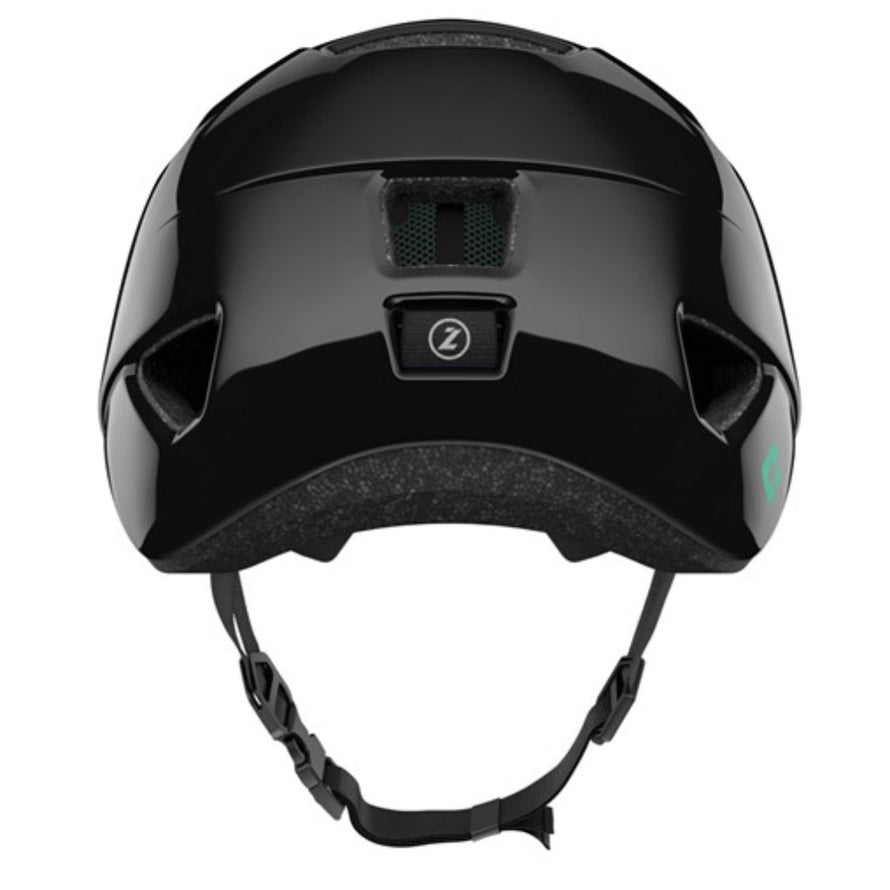 casque enfant Lazer Nut'z KinetiCore noir vue arrière