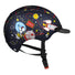 Casque enfant vélo et ski Casco Mini 2 avec motif souris cosmique et fusée pour sécurité et style